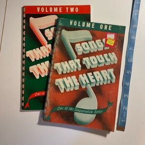 🎶 2 Charming old songbooks. Volumes 1 & 2.